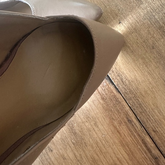 Franco Sarto Elegant Tan Wedge Heels - Picture 8 of 12